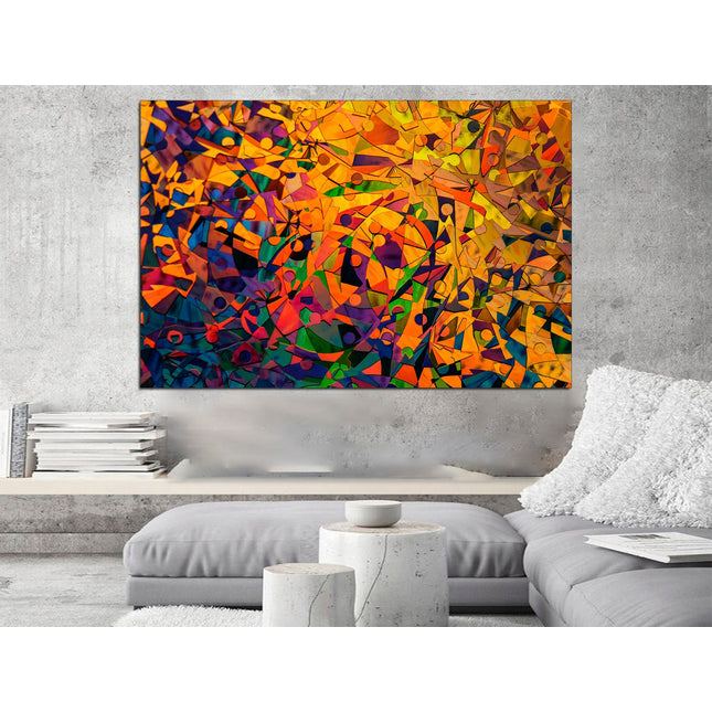 Abstract artwork Modern abstraction Great abstract art Vintage print Abstract original Home office art Art poster