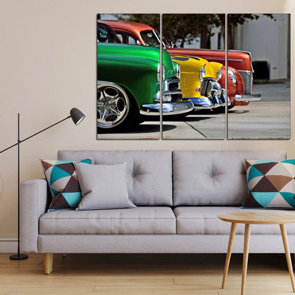 Vintage car Boys room poster Classic cars Car on canvas Gift for boys Retro cars Supercar gift Supercar wall art Car on poster Car decor Car