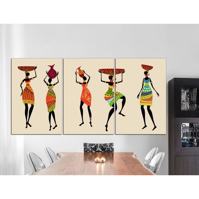 American indian art Ethnic canvas art Ethnic canvas art Indians canvas print Indians wall art Native american gift Large canvas art Decor