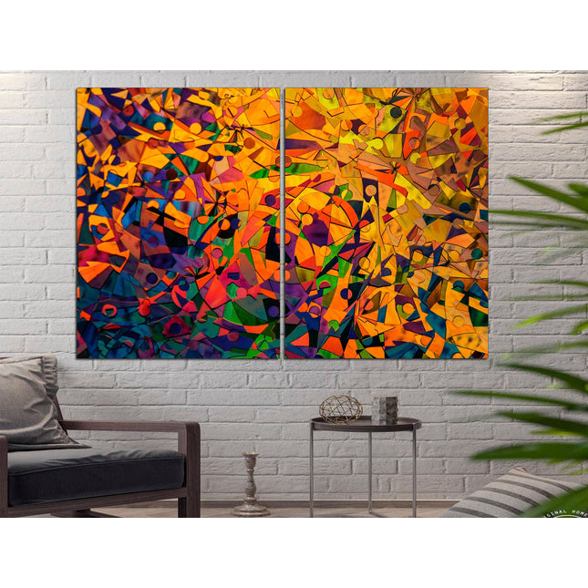 Abstract artwork Modern abstraction Great abstract art Vintage print Abstract original Home office art Art poster