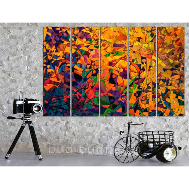 Abstract artwork Modern abstraction Great abstract art Vintage print Abstract original Home office art Art poster