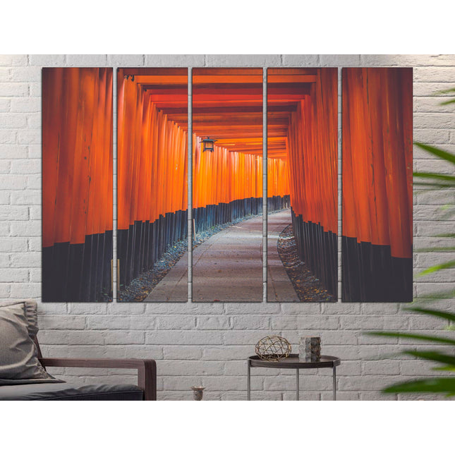 Mysterious canvas Contemporary canvas Modern art Home office art Color palette Multi-panel canvas Home office art