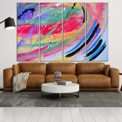 Minimalist print Digital abstraction Abstract printable Abstract wall decor Color palette Modern wall art Abstract bright art