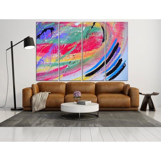 Minimalist print Digital abstraction Abstract printable Abstract wall decor Color palette Modern wall art Abstract bright art