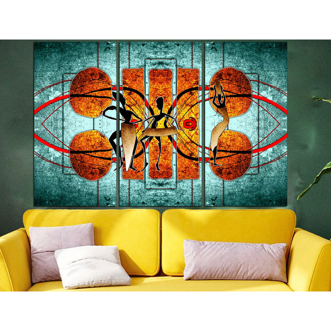Africa wall art Large canvas print African canvas art Ethnic canvas Modern african art African wall decor