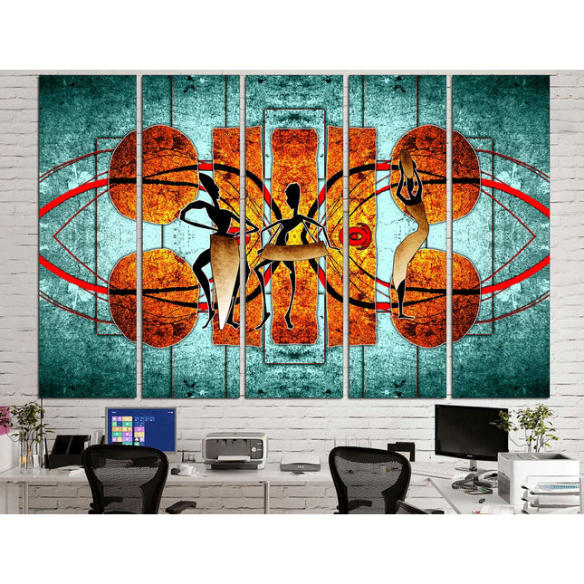 Africa wall art Large canvas print African canvas art Ethnic canvas Modern african art African wall decor