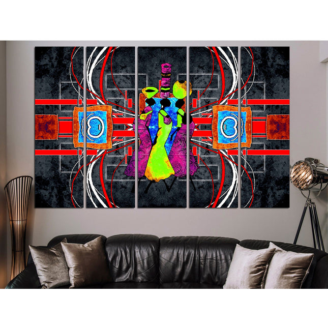Abstract painting Art poster Living room wall art Wall art print Abstract bright art Color art print Vintage print Art poster Modern art