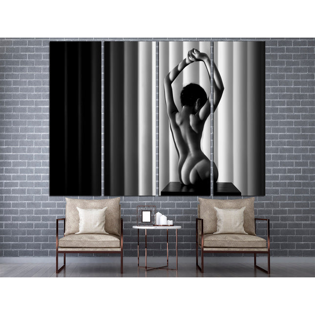 Gift for boys Modern poster Colorful canvas Multi-panel canvas Mountains on canvas Erotic art prints Female body print A gift to the house