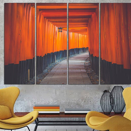 Mysterious canvas Contemporary canvas Modern art Home office art Color palette Multi-panel canvas Home office art