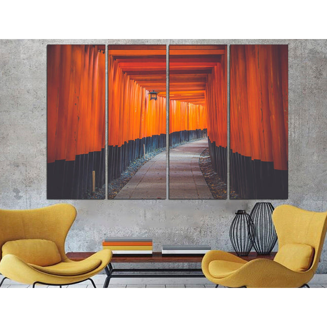 Mysterious canvas Contemporary canvas Modern art Home office art Color palette Multi-panel canvas Home office art