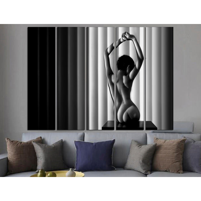 Gift for boys Modern poster Colorful canvas Multi-panel canvas Mountains on canvas Erotic art prints Female body print A gift to the house