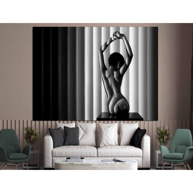 Gift for boys Modern poster Colorful canvas Multi-panel canvas Mountains on canvas Erotic art prints Female body print A gift to the house