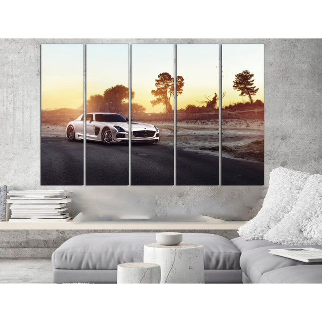 Ferrari trend print White ferrari Supercar wall art Boys room poster Poster in the garage Supercar gift