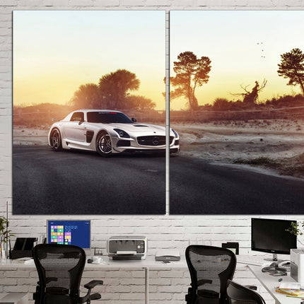 Ferrari trend print White ferrari Supercar wall art Boys room poster Poster in the garage Supercar gift
