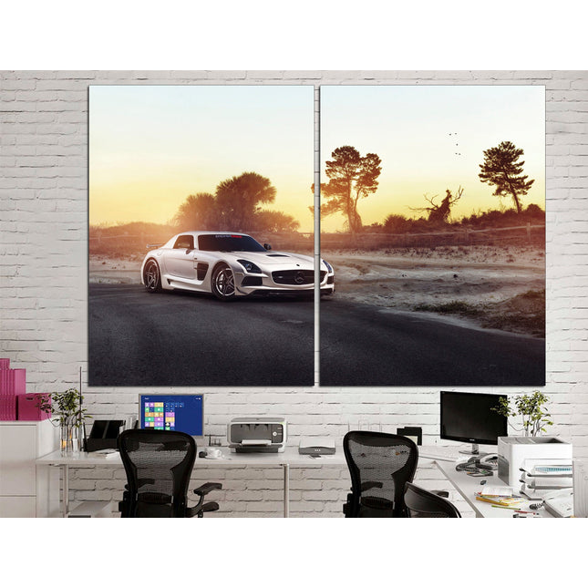 Ferrari trend print White ferrari Supercar wall art Boys room poster Poster in the garage Supercar gift