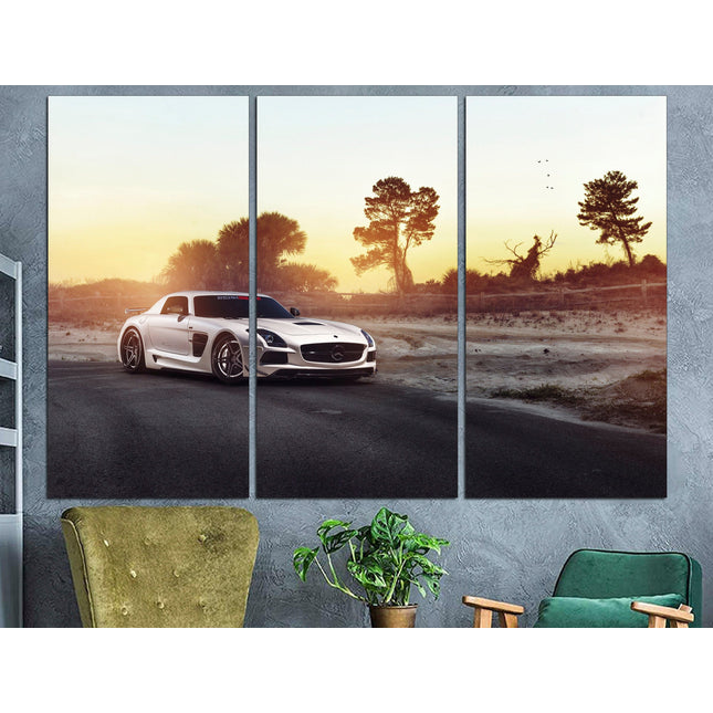 Ferrari trend print White ferrari Supercar wall art Boys room poster Poster in the garage Supercar gift