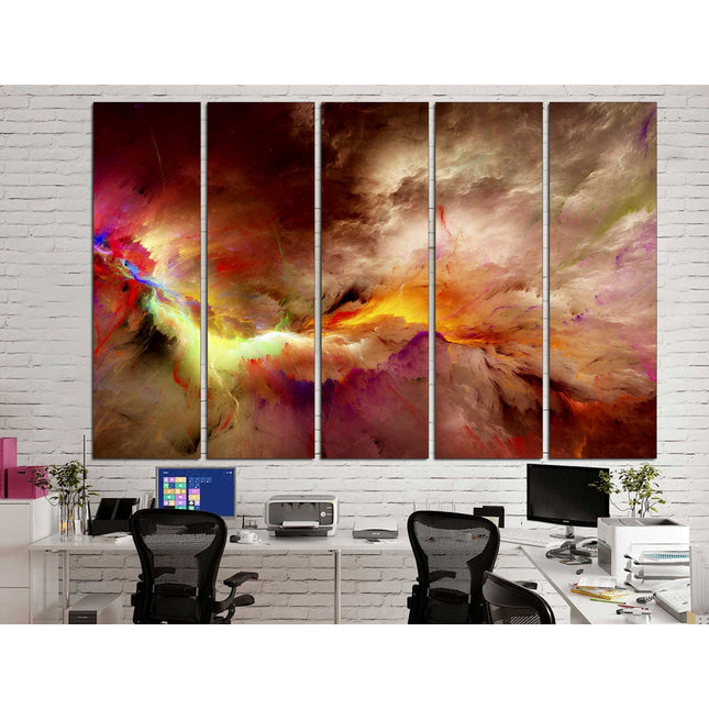 Abstract canvas Modern art print Exclusive canvas Abstract canvas Exclusive Street art on canvas Trendy wall art