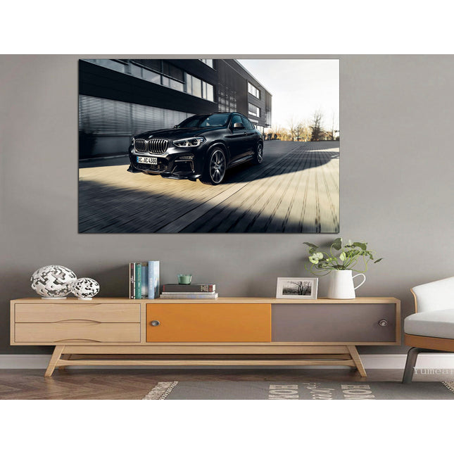 Bmw poster Custom car Bmw fast and furious Poster in the garage Bmw poster 2023 Poster in the garage Canvas for garage