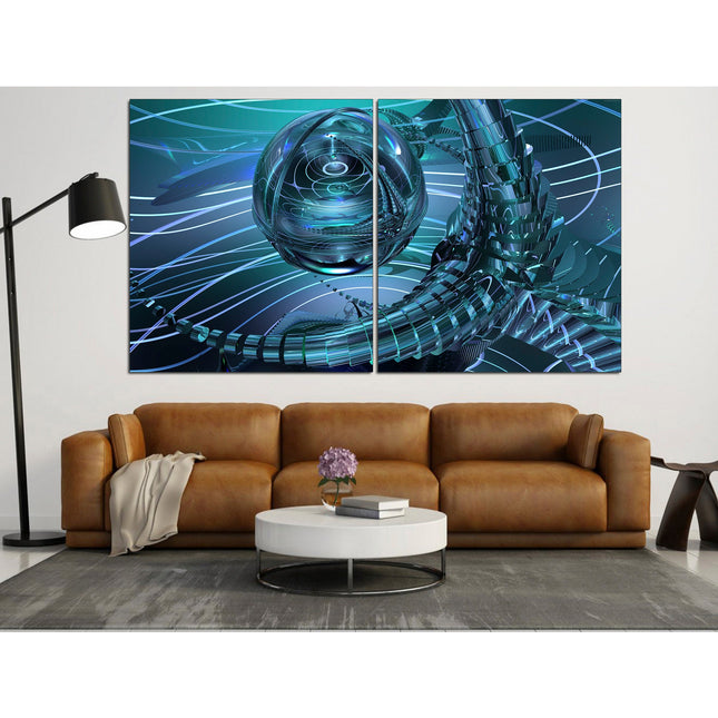 Collage art Abstract art canvas Collage wall prints Stretched canvas Collage canvas Secret art Large canvas art Housewarming gifts