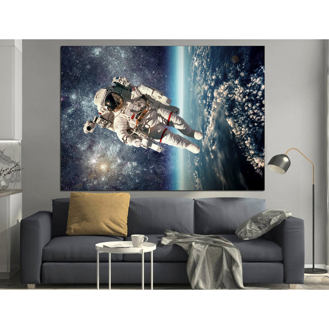 Astronaut print Street art on canvas Modern wall art Contemporary print Trendy wall art Moon art print Modern art canvas Decorative art