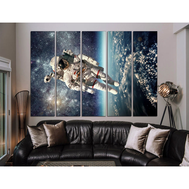 Astronaut print Street art on canvas Modern wall art Contemporary print Trendy wall art Moon art print Modern art canvas Decorative art
