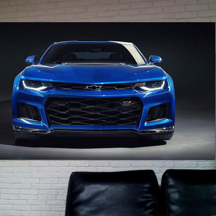 Apartment wall art Custom print canvas Individual design Canvas for room American car Chevrolet on canvas Gift for boys Car decor