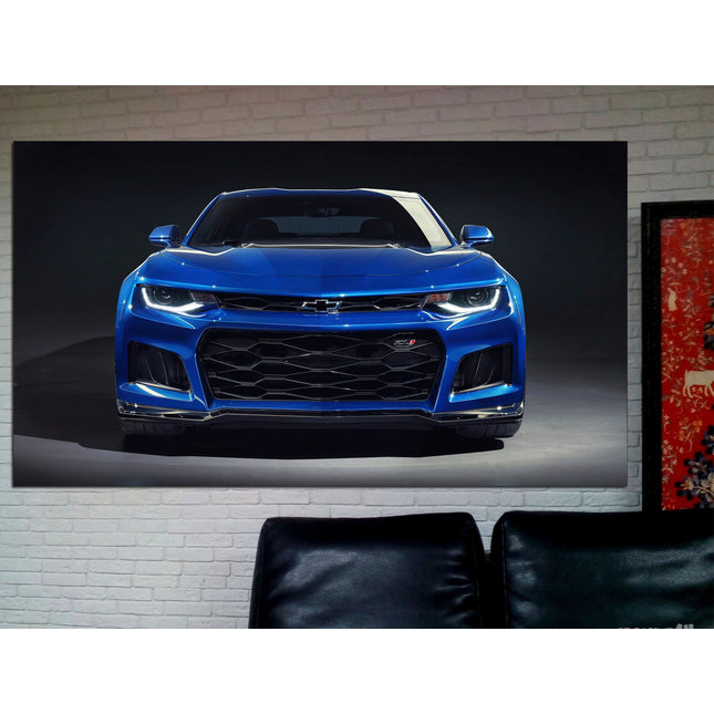 Apartment wall art Custom print canvas Individual design Canvas for room American car Chevrolet on canvas Gift for boys Car decor