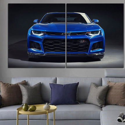 Apartment wall art Custom print canvas Individual design Canvas for room American car Chevrolet on canvas Gift for boys Car decor