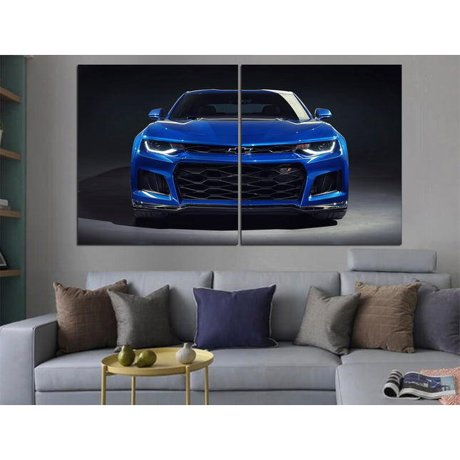 Apartment wall art Custom print canvas Individual design Canvas for room American car Chevrolet on canvas Gift for boys Car decor