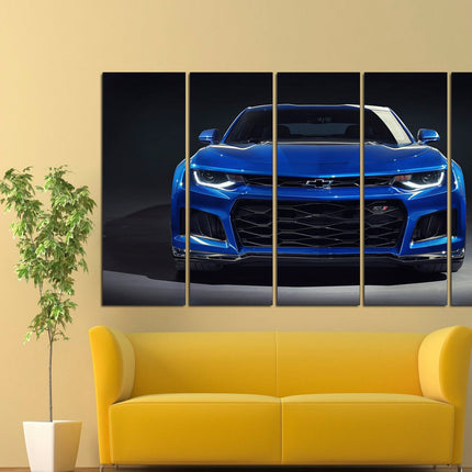 Apartment wall art Custom print canvas Individual design Canvas for room American car Chevrolet on canvas Gift for boys Car decor