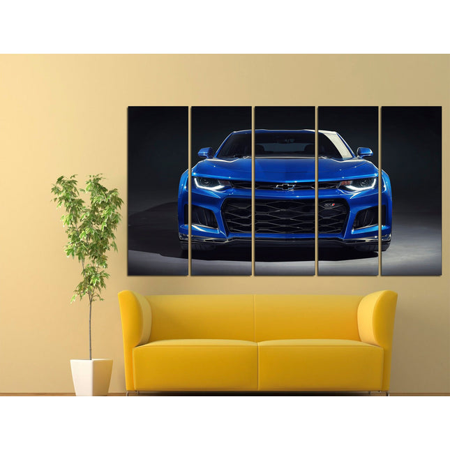 Apartment wall art Custom print canvas Individual design Canvas for room American car Chevrolet on canvas Gift for boys Car decor