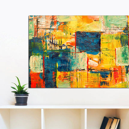 Vintage print Abstract art print Art poster Living room wall art Abstract bright art Wall art print Modern art