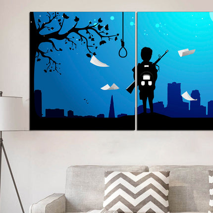 Сollage art Сanvas for a gift Сollage wall prints Large canvas art Warrior on canvas Ebony on canvas Brain explosion art Wall art unique