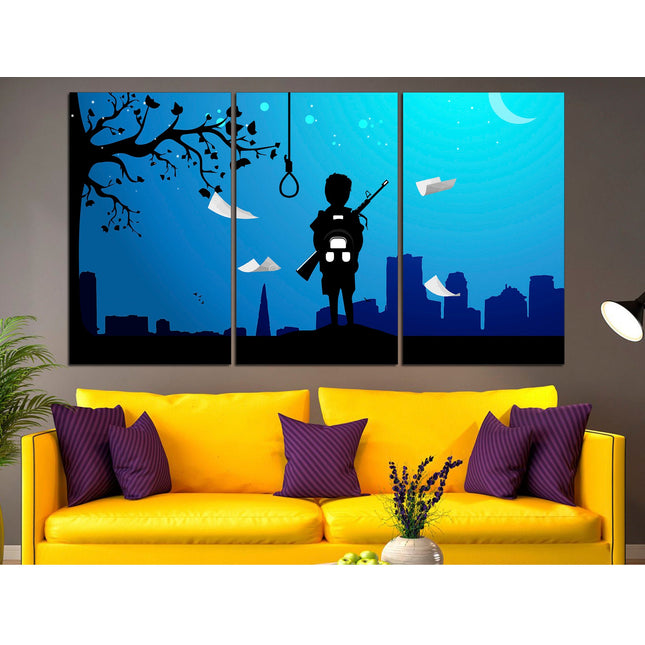 Сollage art Сanvas for a gift Сollage wall prints Large canvas art Warrior on canvas Ebony on canvas Brain explosion art Wall art unique