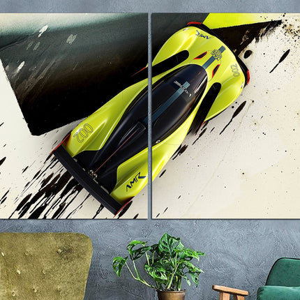 Apartment wall art Custom print canvas Individual design Canvas for room American car Chevrolet on canvas Gift for boys Car decor