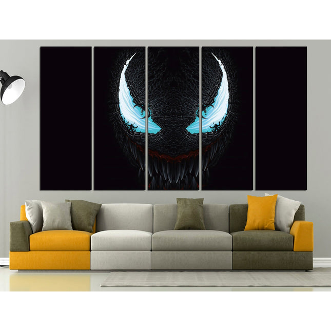 Collage art Perfect canvas Superhero on canvas Collage wall prints Superhero portrait Venom canvas Comics on canvas Large canvas art