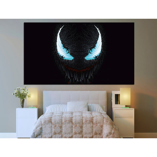 Collage art Perfect canvas Superhero on canvas Collage wall prints Superhero portrait Venom canvas Comics on canvas Large canvas art
