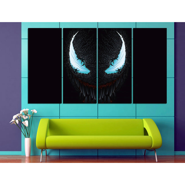 Collage art Perfect canvas Superhero on canvas Collage wall prints Superhero portrait Venom canvas Comics on canvas Large canvas art