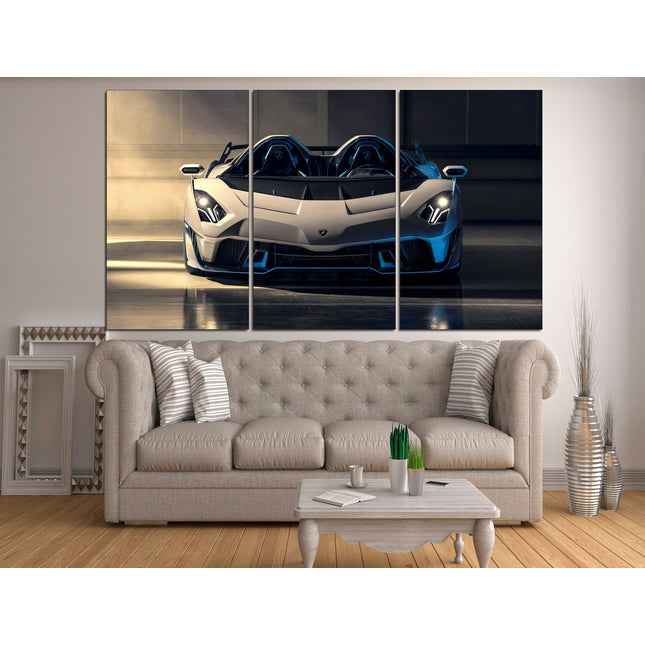 Lamborghini canvas Custom print canvas Canvas for room Racing car Gift for boys Supercar wall art F1 formula on canvas fantastic car