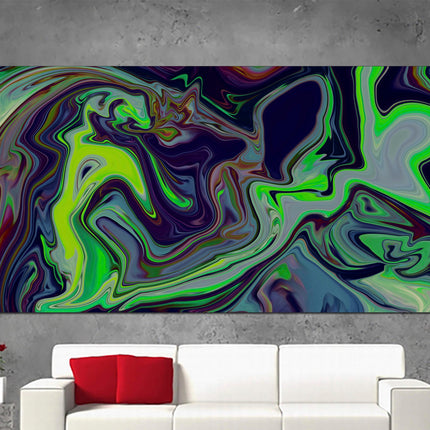 Digital drawing Graffiti canvas Abstract canvas art Multi panel canvas Modern graffiti art Famous artist Crazy mouse Fashion print