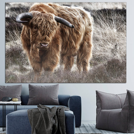 Farm wall art Cow decor Farm animal decor Texas home decor Kitchen wall art Cow print Farmer gift Multi-panel canvas Canvas art print