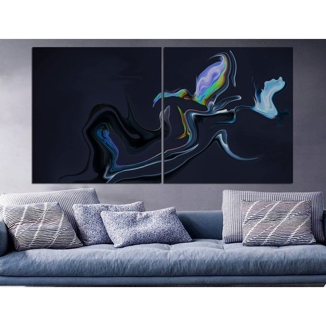 Abstract canvas art Graffiti canvas Abstract canvas art Multi panel canvas Modern graffiti art Famous artist Crazy mouse Fashion print