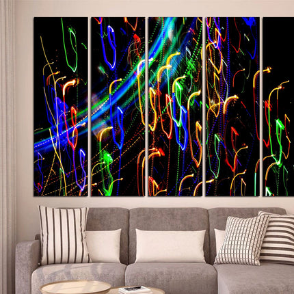 Color palette Abstract bright art Bohemian abstraction Print minimalism Vintage print Abstract original Abstract original