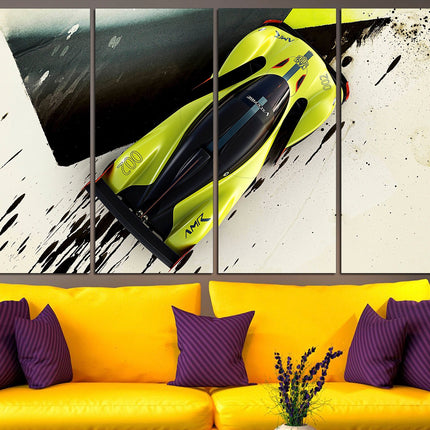 Apartment wall art Custom print canvas Individual design Canvas for room American car Chevrolet on canvas Gift for boys Car decor