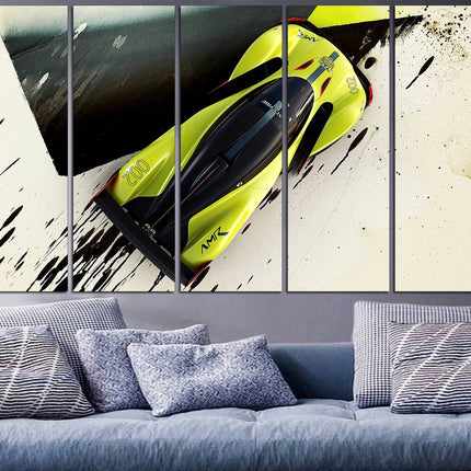 Apartment wall art Custom print canvas Individual design Canvas for room American car Chevrolet on canvas Gift for boys Car decor