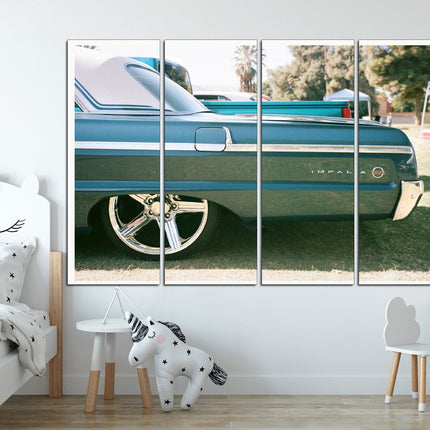 Vintage car Boys room poster Classic cars Car on canvas Gift for boys Retro cars Supercar gift Supercar wall art Car on poster Car decor Car