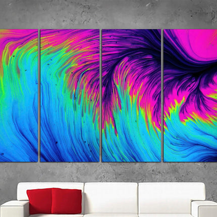 Famous painting Graffiti canvas Abstract canvas art Multi panel canvas Modern graffiti art Famous artist Crazy mouse Fashion print