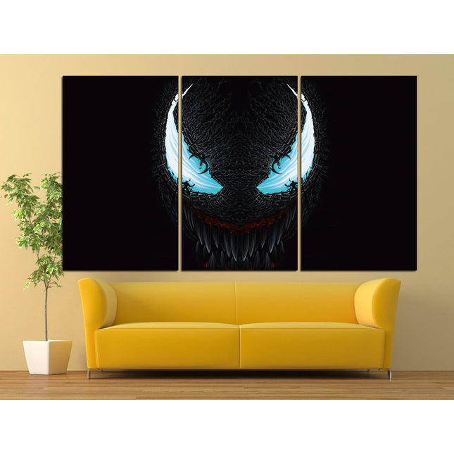 Collage art Perfect canvas Superhero on canvas Collage wall prints Superhero portrait Venom canvas Comics on canvas Large canvas art