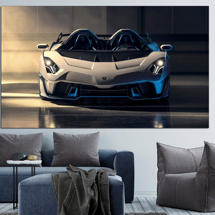 Lamborghini canvas Custom print canvas Canvas for room Racing car Gift for boys Supercar wall art F1 formula on canvas fantastic car