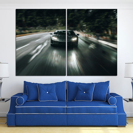 Supercar wall art Boys room poster Car on canvas Poster in the garage German car Canvas for garage Mclaren wall decor Lamborghini canvas